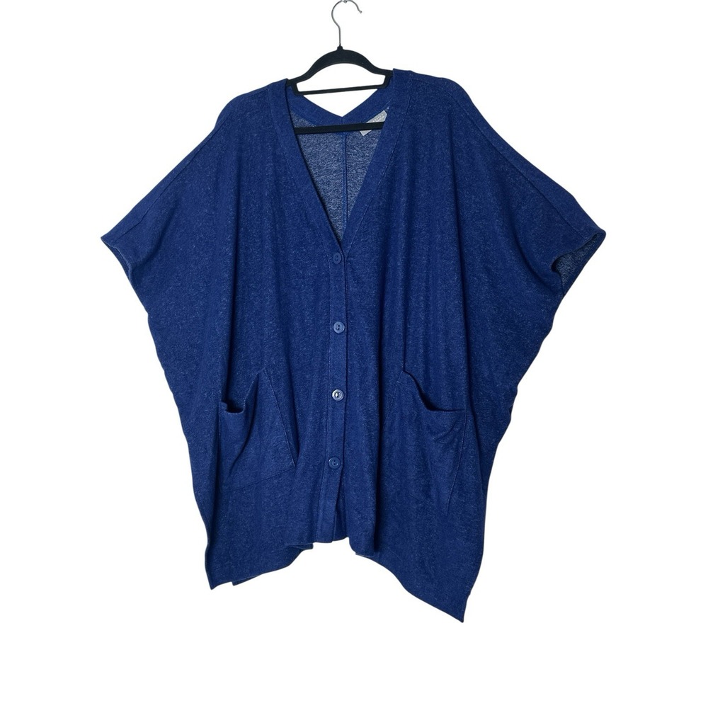 Susan Graver Lifestyle Cardigan Top Women's Medium Oversized Knit Fits M To 4X